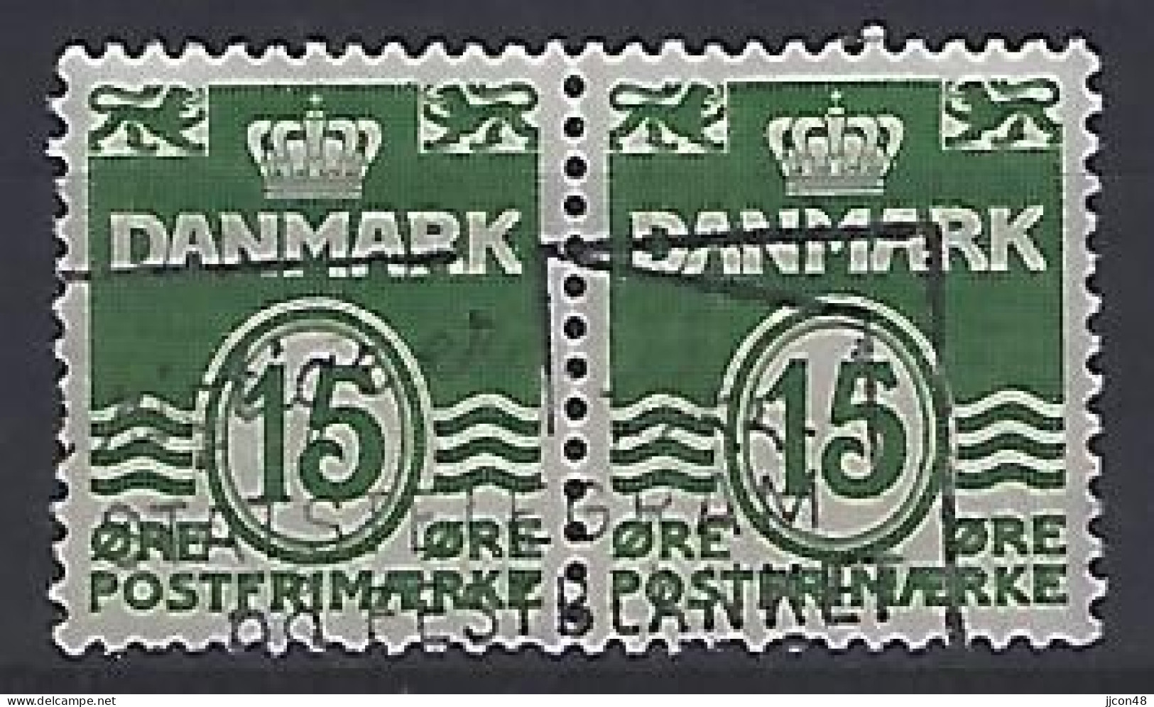 Denmark 1963  Wavy Lines (o) Mi.410 X - Used Stamps
