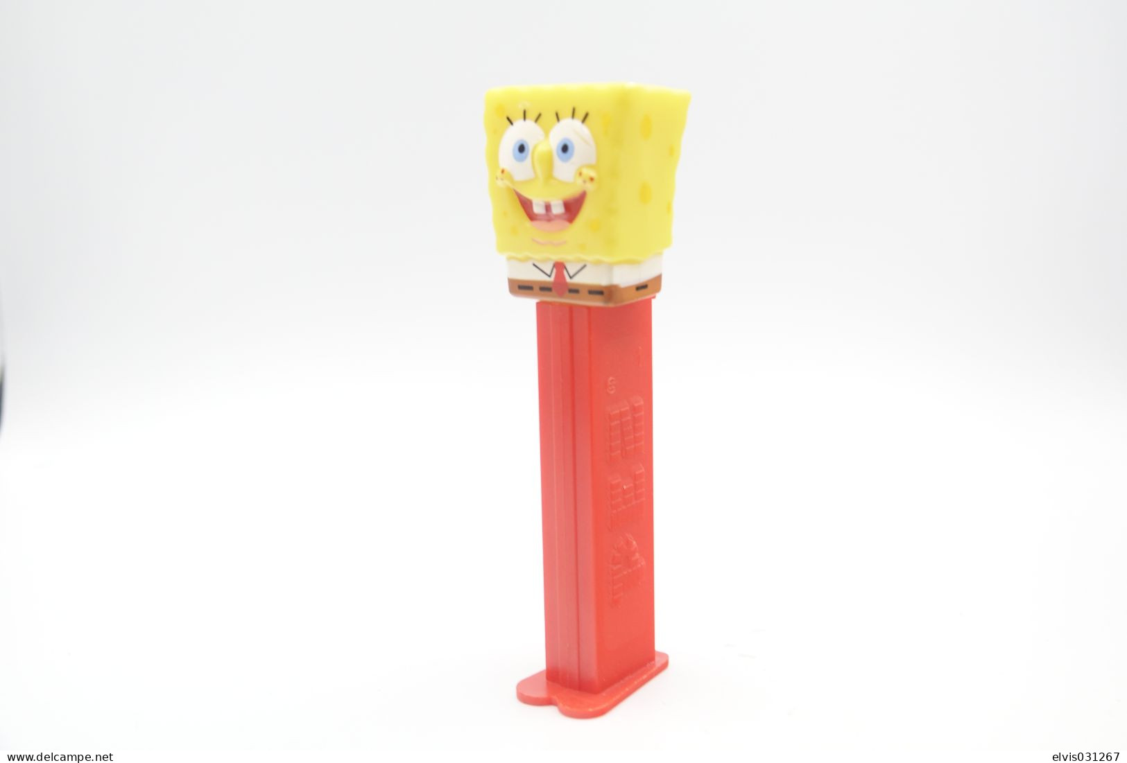 Vintage PEZ DISPENSER : SpongeBob SquarePants - Sponge Bob - 2008 - Us Patent L=10.5cm - Beeldjes