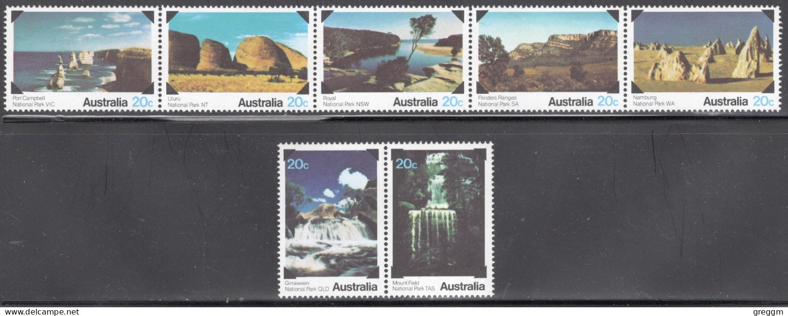 Australia 1979 Queen Elizabeth Set National Parks In Unmounted Mint. - Mint Stamps