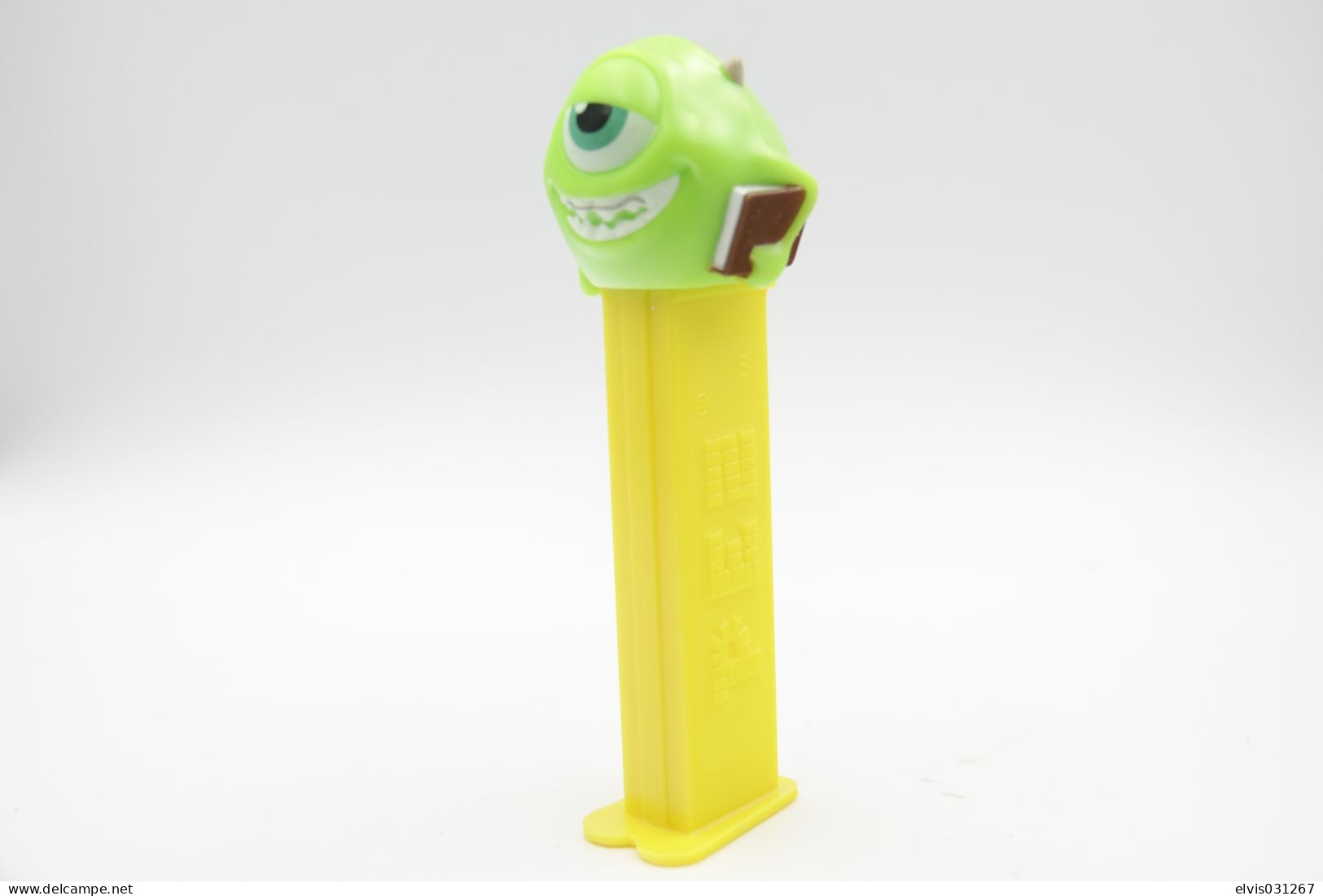 Vintage PEZ DISPENSER : MIKE- Monsters Inc. - 2013 - Us Patent China Made L=12cm - Figuren