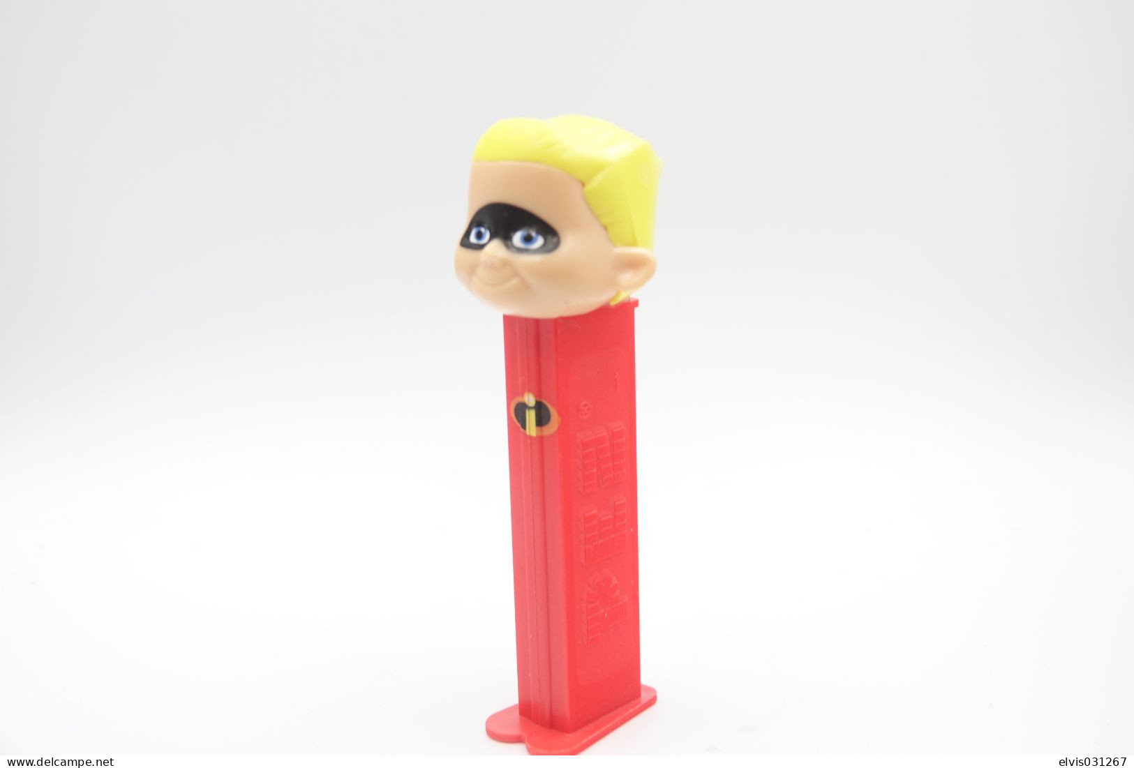 Vintage PEZ DISPENSER : Dash Masked - The Incredibles - 2004 - Us Patent Slovenia Made L=11cm - Other & Unclassified