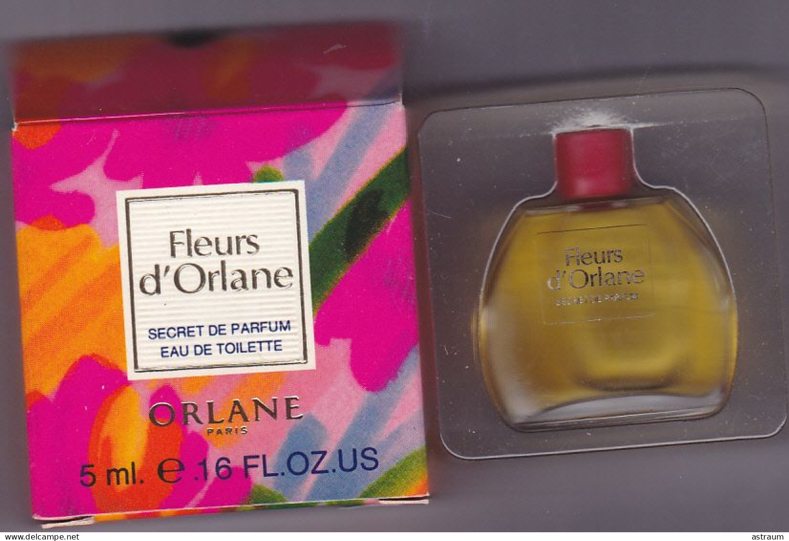 Miniature De Parfum - Fleurs D'orlane - Pleine 5 Ml  Avec Boite - Miniatures Femmes (avec Boite)