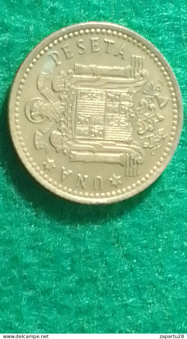 İSPANYA --1975    1  PESETA - 1 Peseta