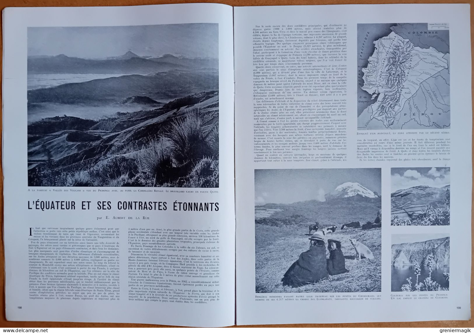 France Illustration N°202 27/08/1949 Nouvelles Conventions De Genève/Portmeirion/Chasse à La Baleine/Equateur/Salzbourg - Algemene Informatie