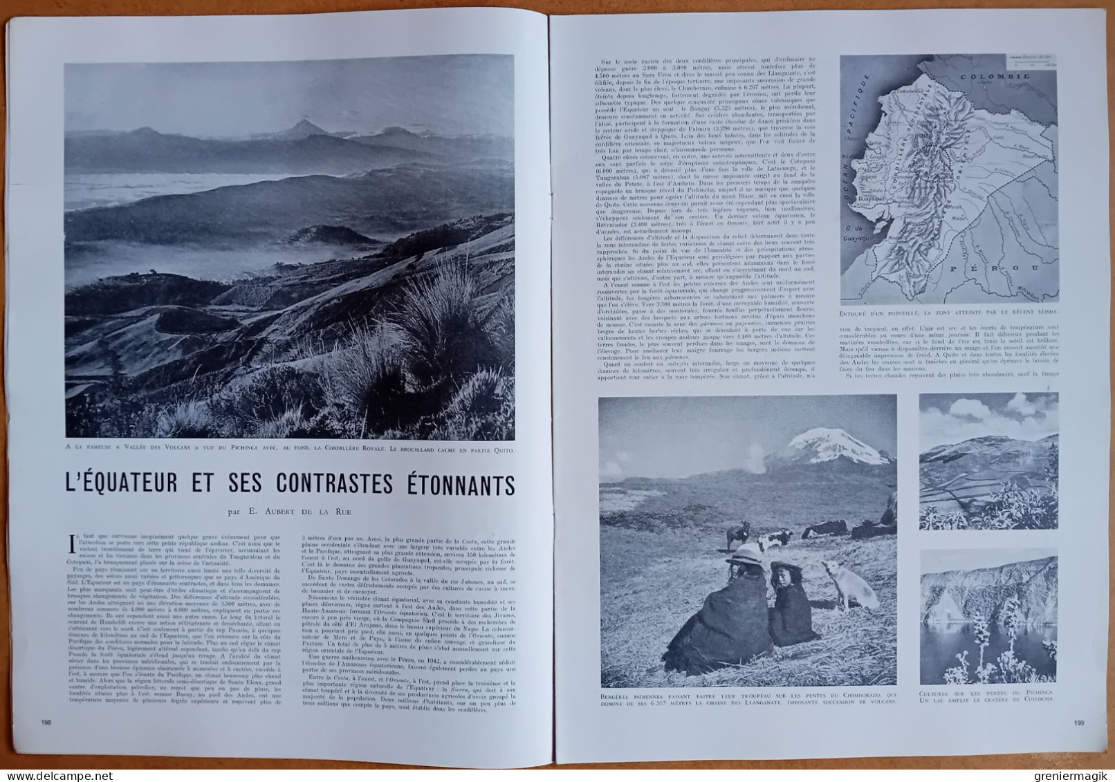 France Illustration N°202 27/08/1949 Nouvelles Conventions De Genève/Portmeirion/Chasse à La Baleine/Equateur/Salzbourg - Informations Générales