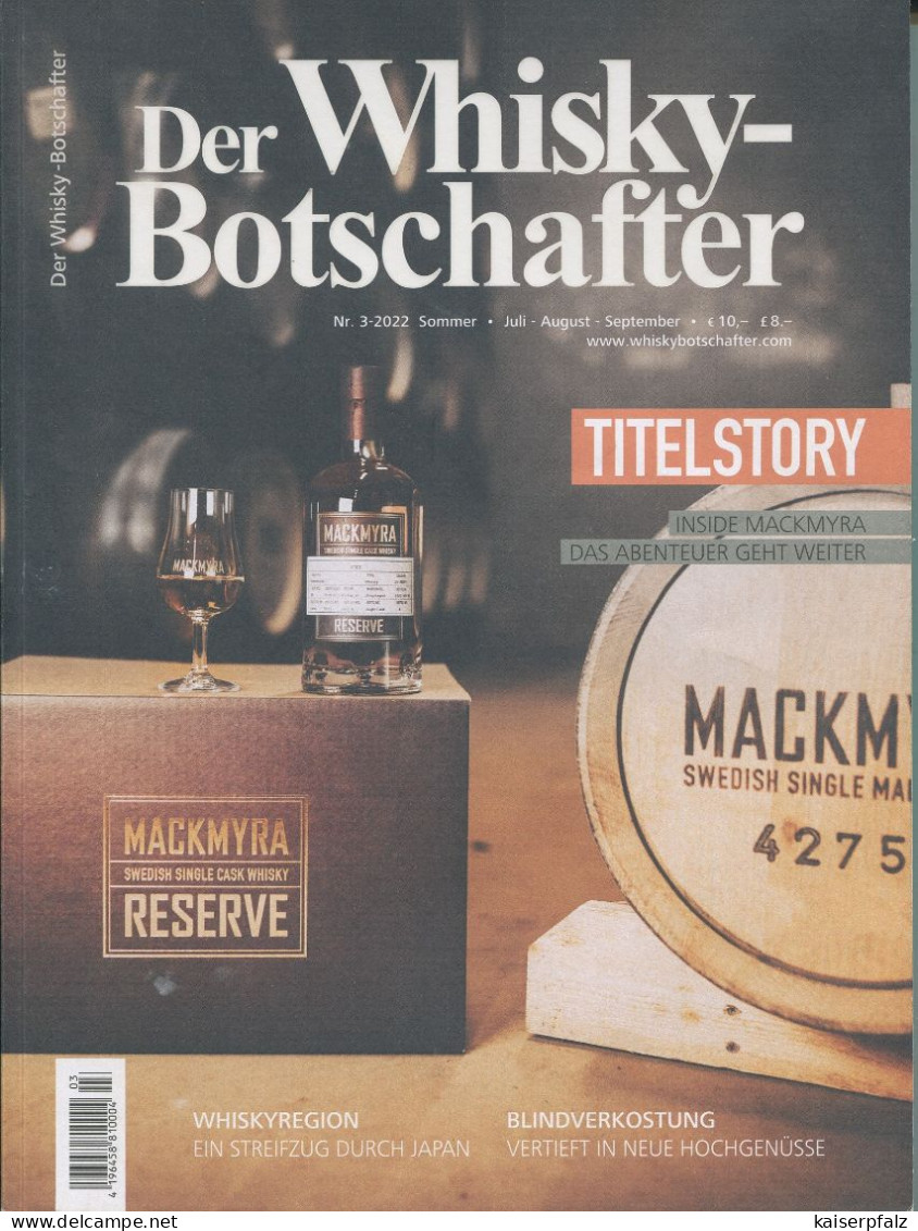 Der Whisky-Botschafter 3-202 Sommer - Juli - August - September - Essen & Trinken