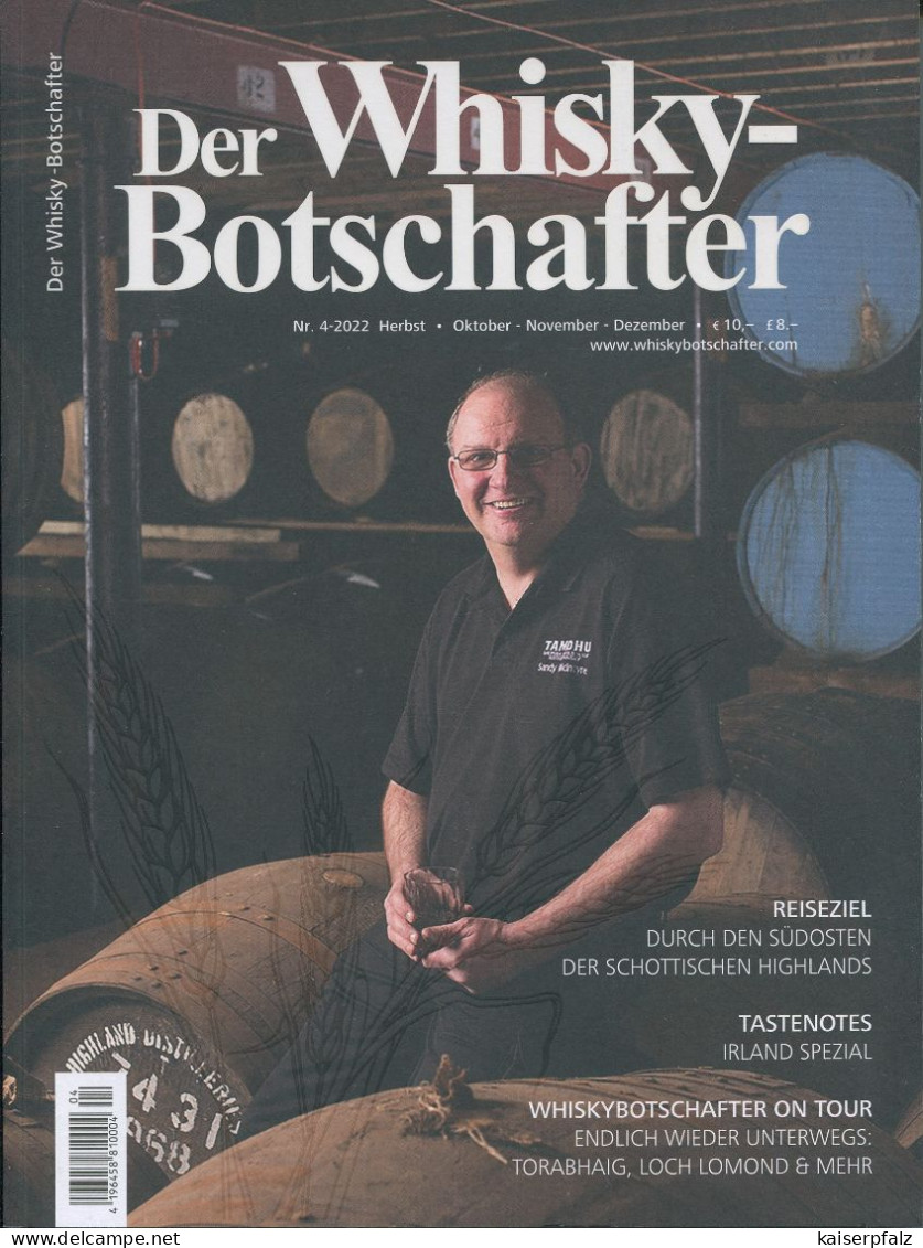 Der Whisky-Botschafter 4-2022 Herbst - Oktober - November - Dezember - Mangiare & Bere