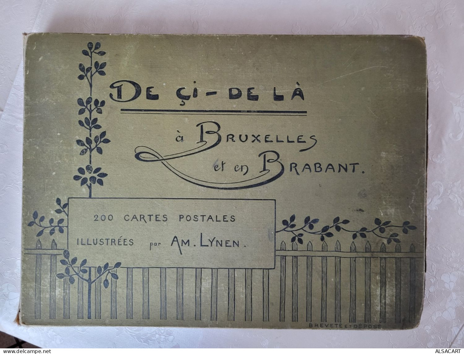 Album De 199 Cartes Illustrateur AM-LYNEN  , De çi De La à Bruxelles Et En Brabant, Rare Complet - 100 - 499 Postcards
