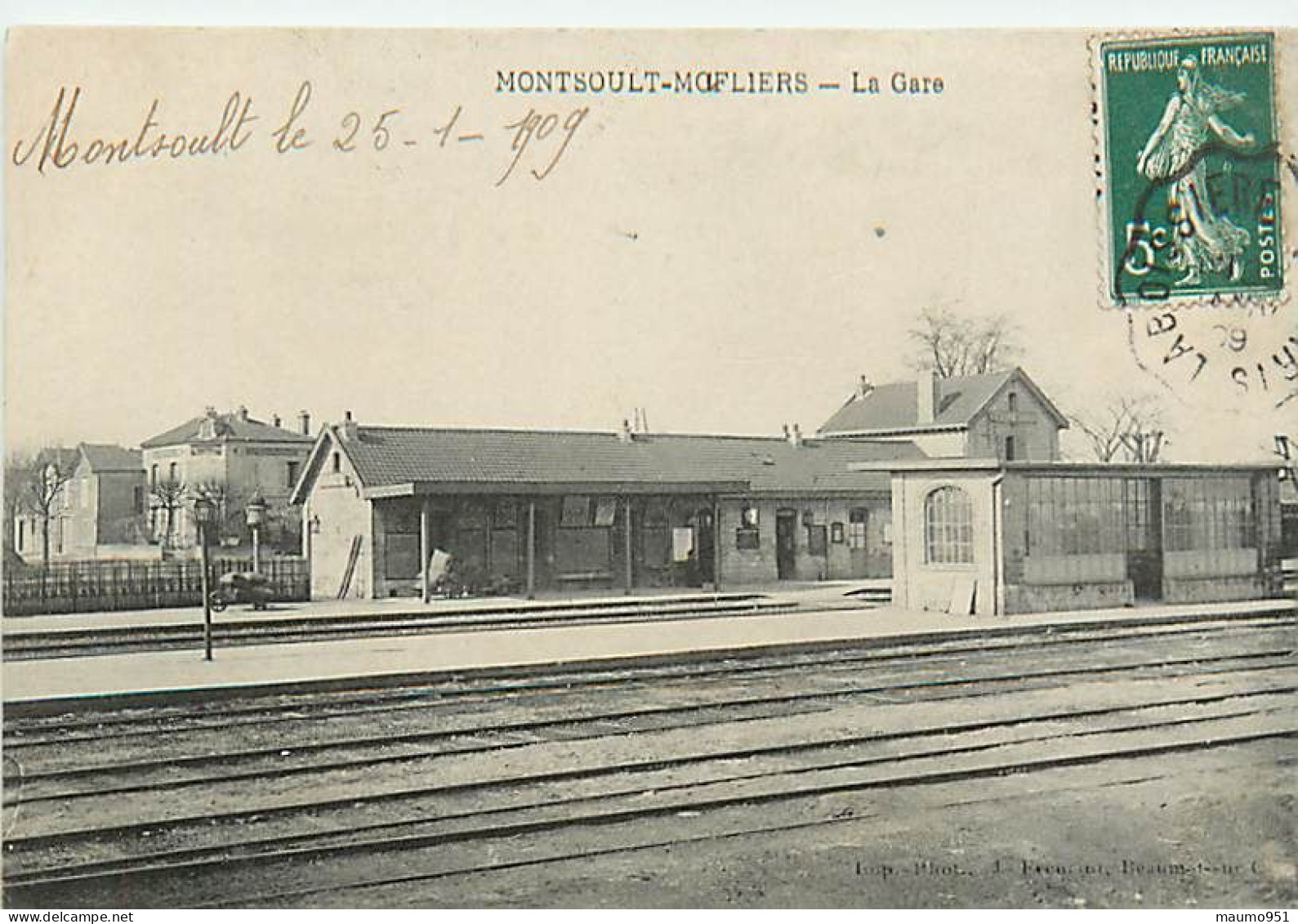 95 MONTSOULT -  La Gare - Montsoult