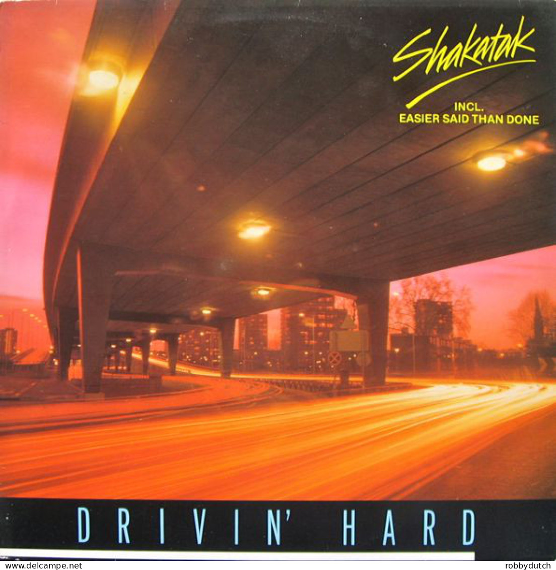 * LP *  SHAKATAK - DRIVIN'  HARD (Holland 1981 EX-) - Jazz