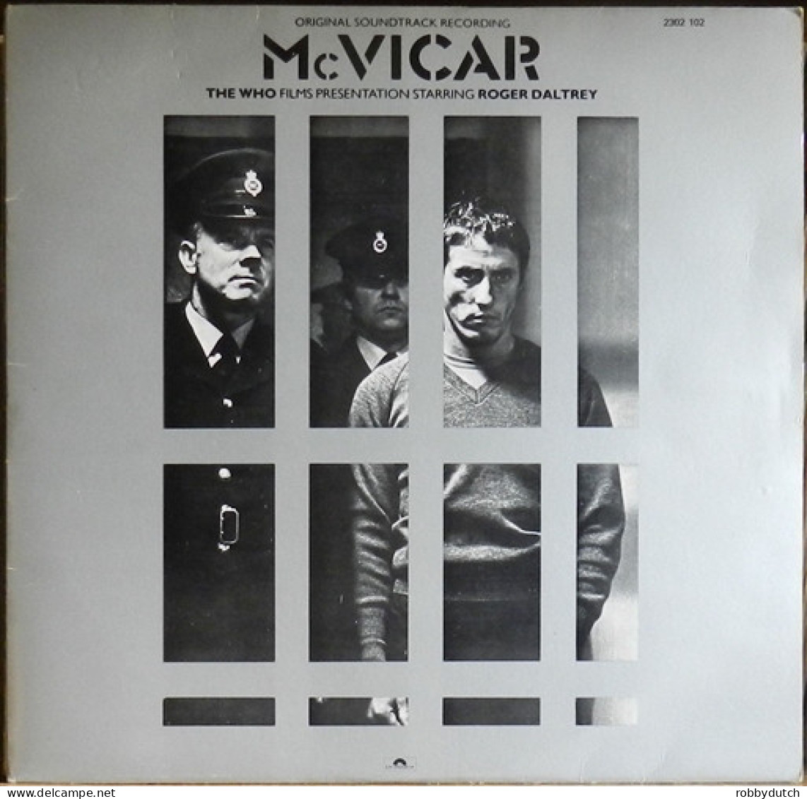 * LP *  ROGER DALTRY (The Who) - McVICAR (Germany 1980 EX-) - Musique De Films