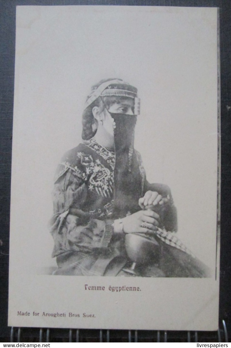 Egypte Femme Egyptienne Cpa - Personnes