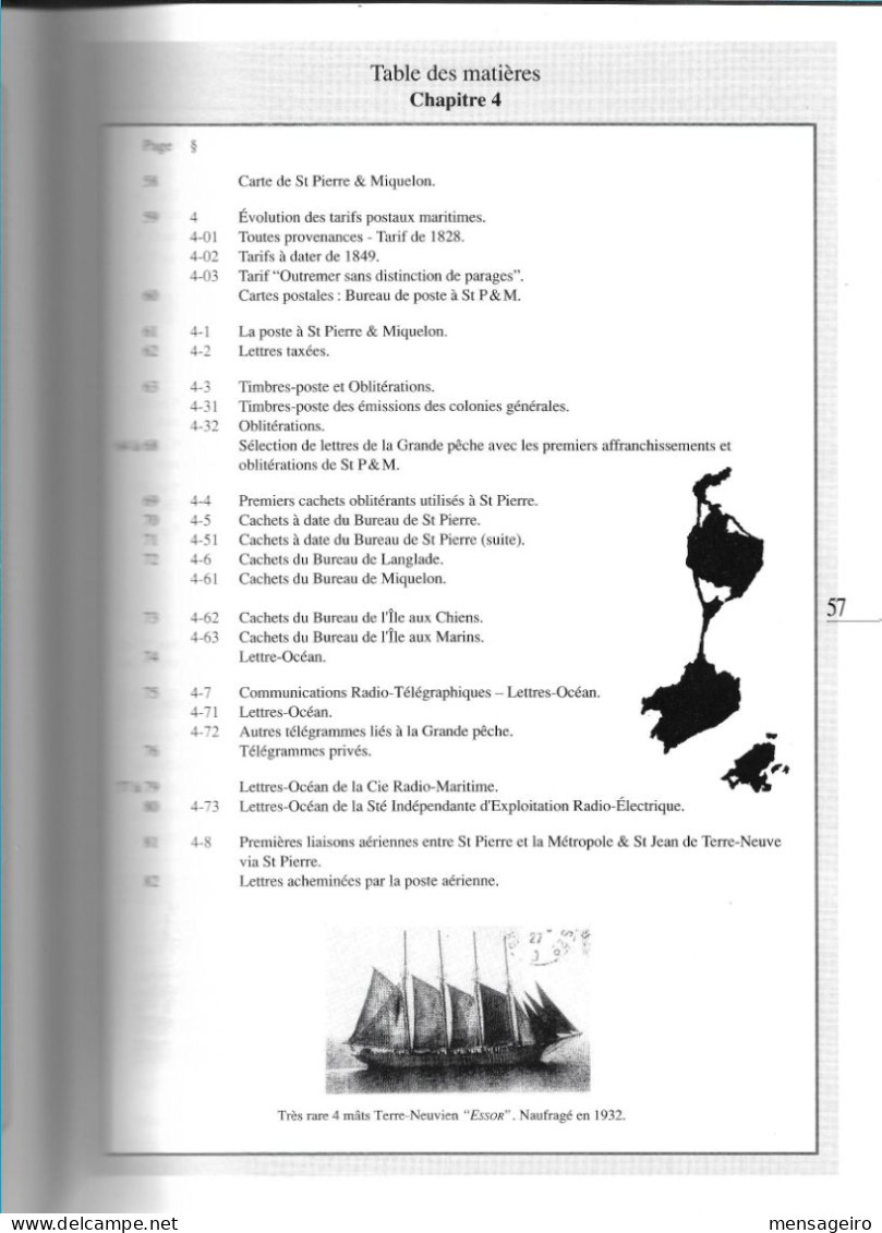 (LIV) LA GRANDE PECHE – LE COURRIER DE LA GRANDE PECHE TERRE-NEUVE GROENLAND & ISLANDE – JOSEPH BERGIER – 1992 - Filatelia E Historia De Correos