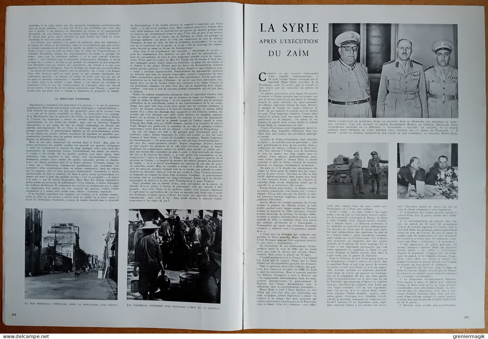 France Illustration N°203 03/09/1949 Duel Staline-Tito/Chine Route De Canton/Barcelone Courses De Taureaux/Norvège/Lot - Informaciones Generales