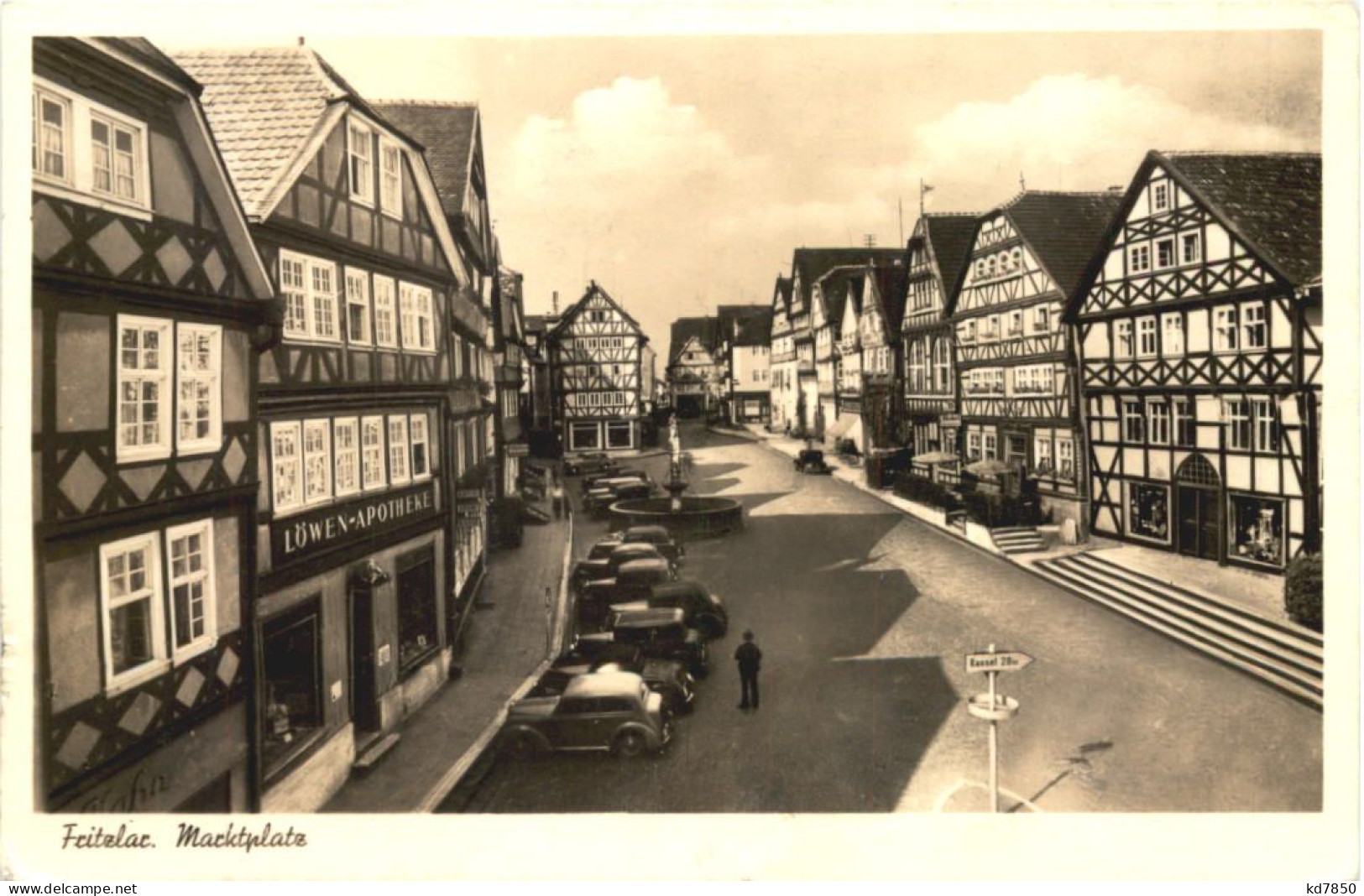 Fritzlar - Marktplatz - Fritzlar