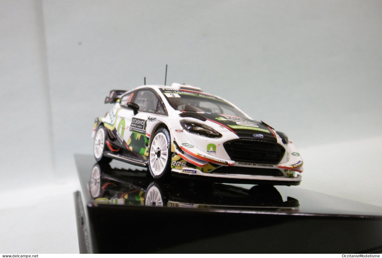 Ixo - FORD FIESTA WRC #3 Rallye Monte-Carlo 2018 Bouffier - Panseri Réf. RAM666 NBO Neuf 1/43 - Ixo