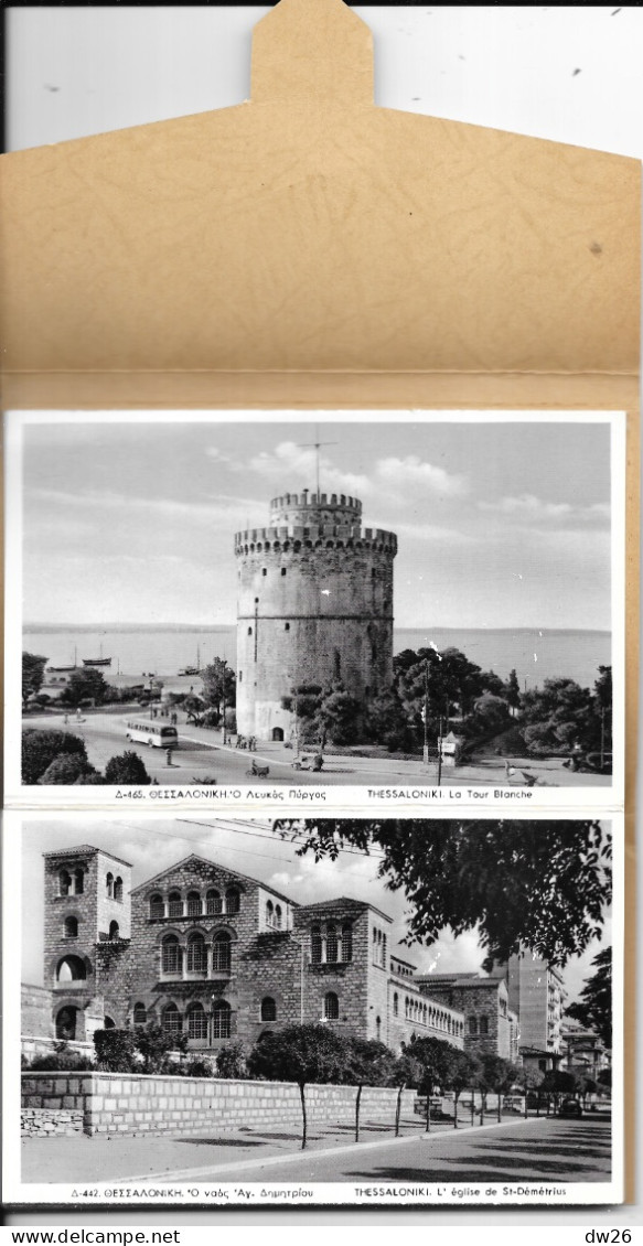 Grèce - Salonique (Thessalonique) Thessaloniki, Pochette De 12 Vues (Cartes Delta) Church Saint Sophia, White Tower - Griechenland