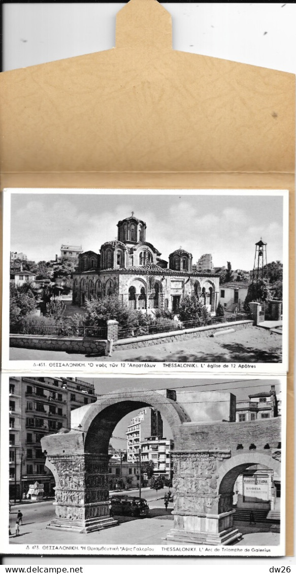 Grèce - Salonique (Thessalonique) Thessaloniki, Pochette De 12 Vues (Cartes Delta) Church Saint Sophia, White Tower - Griechenland