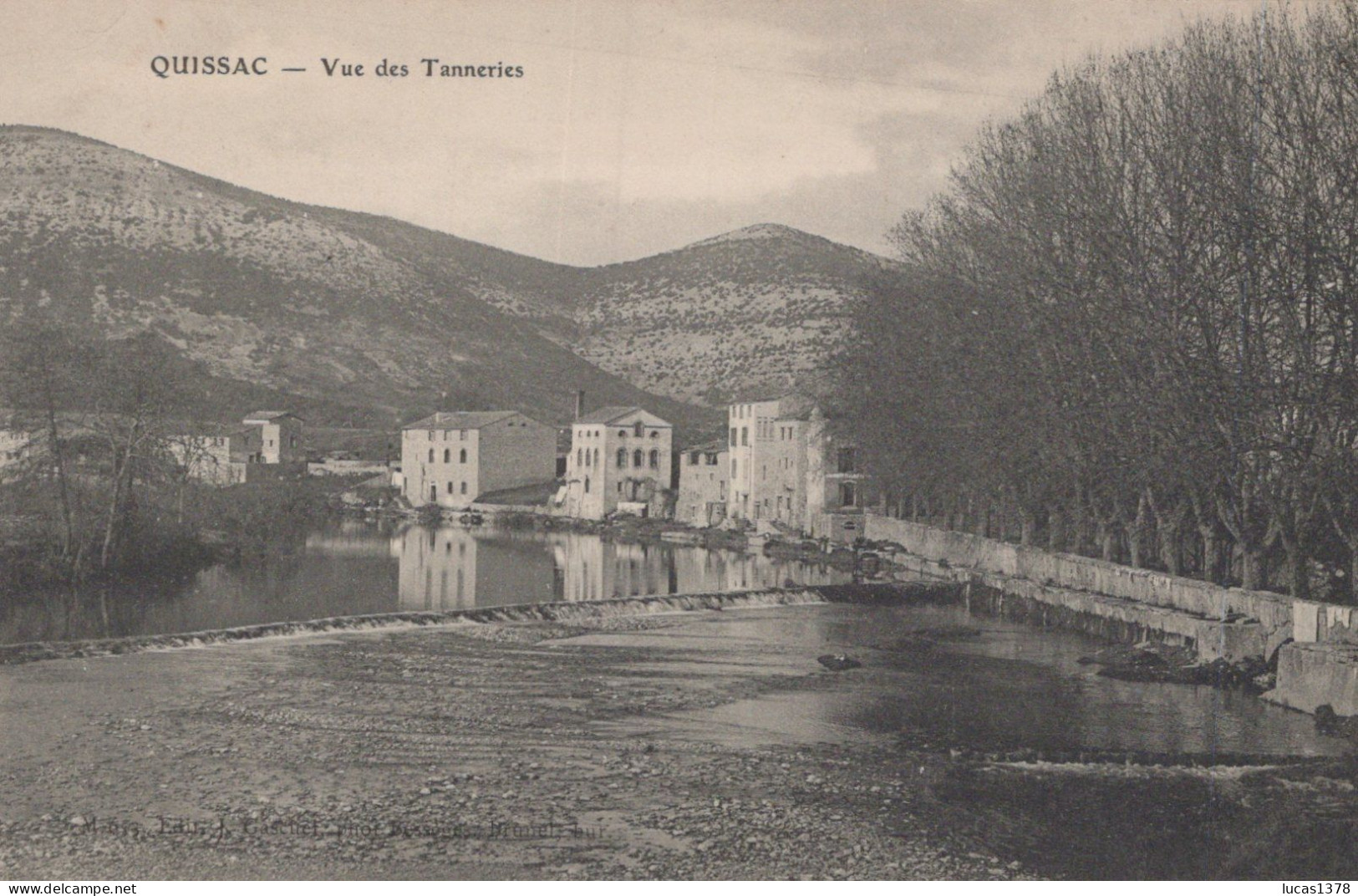 30 / QUISSAC / VUE DES TANNERIES - Quissac