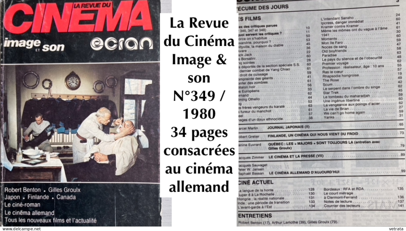 Cinéma Allemand & Autrichien : 8 Revues / 2 Encarts Cinéma De Libération / 13 Plaquettes & 3 Cartes - Otros