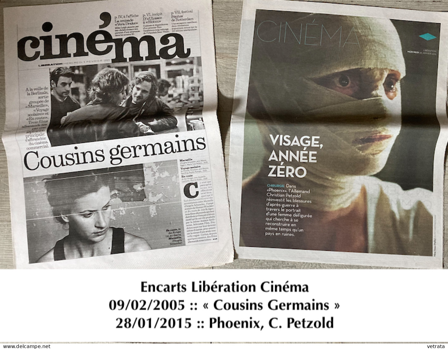 Cinéma Allemand & Autrichien : 8 Revues / 2 encarts Cinéma de Libération / 13 Plaquettes & 3 Cartes