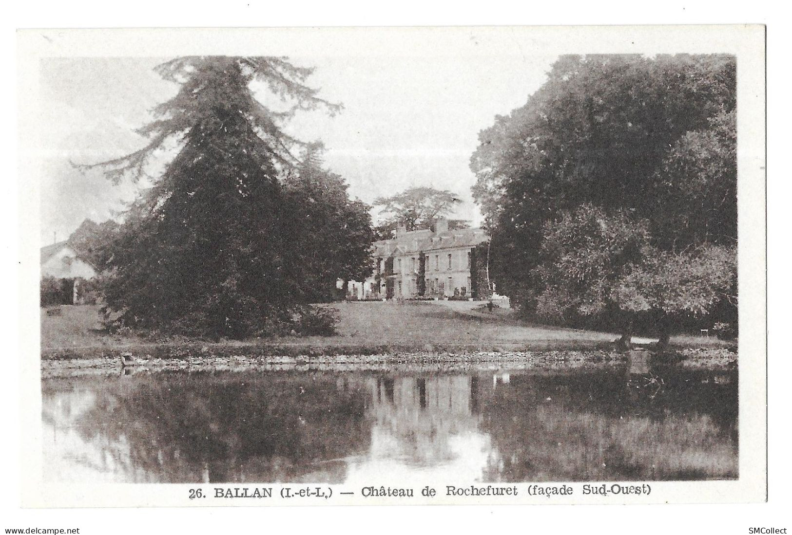 Ballan, Chateau De Rochefuret (A20p56) - Ballan-Miré