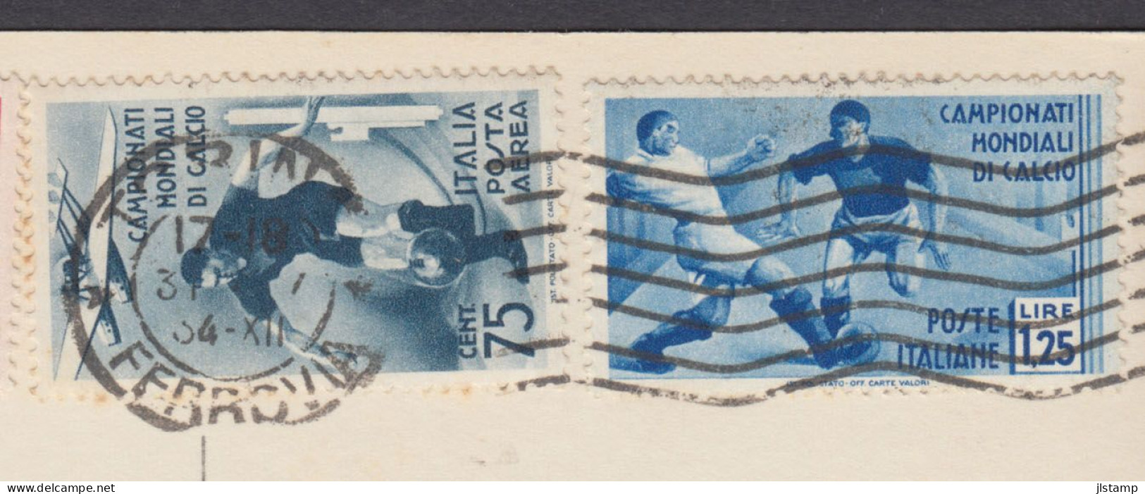 Italy 1934 World Cup Football Games,used Postcard,VF - 1934 – Italien