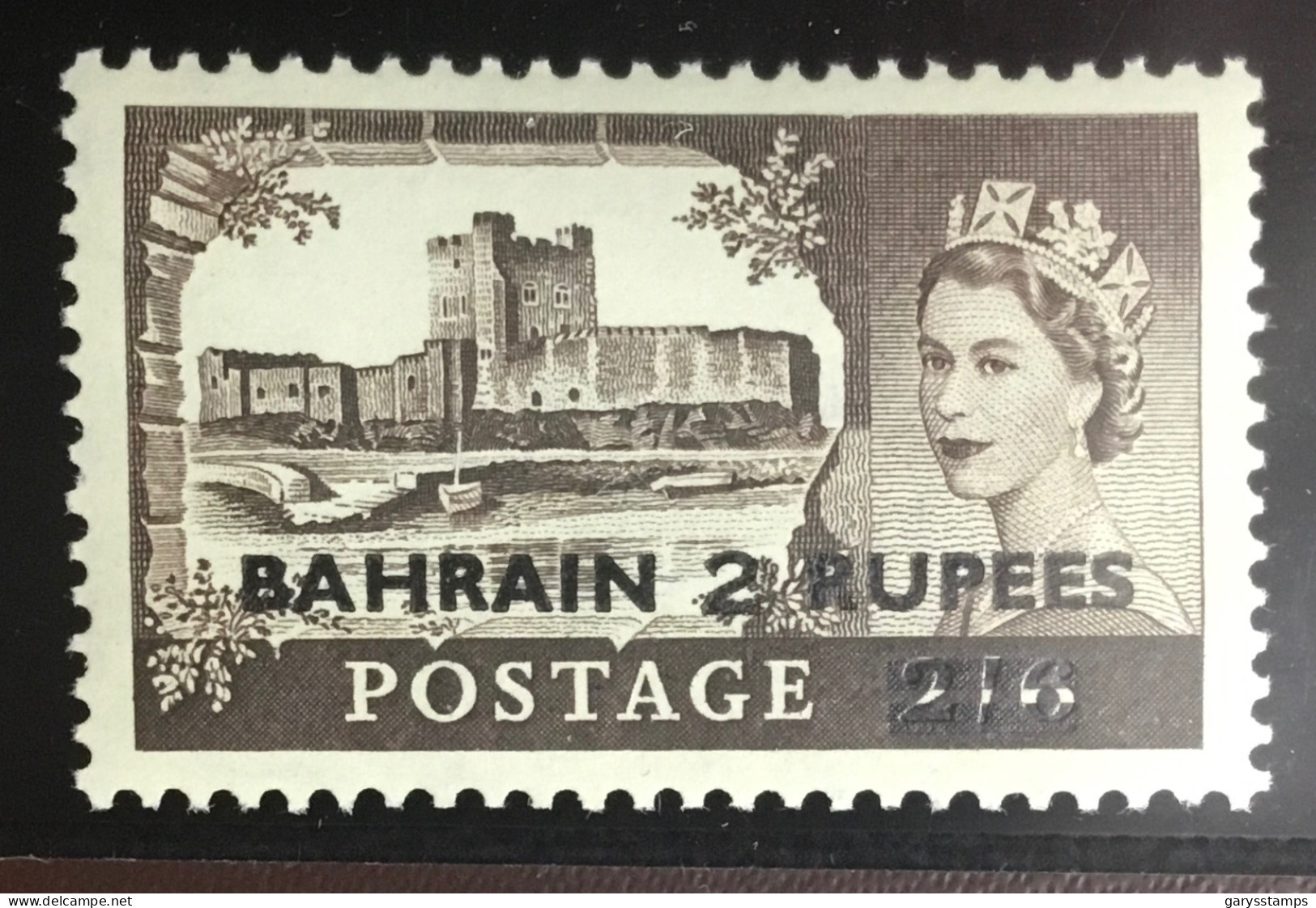 Bahrain 1955 2r On 2s6d Surcharge MNH - Bahreïn (...-1965)