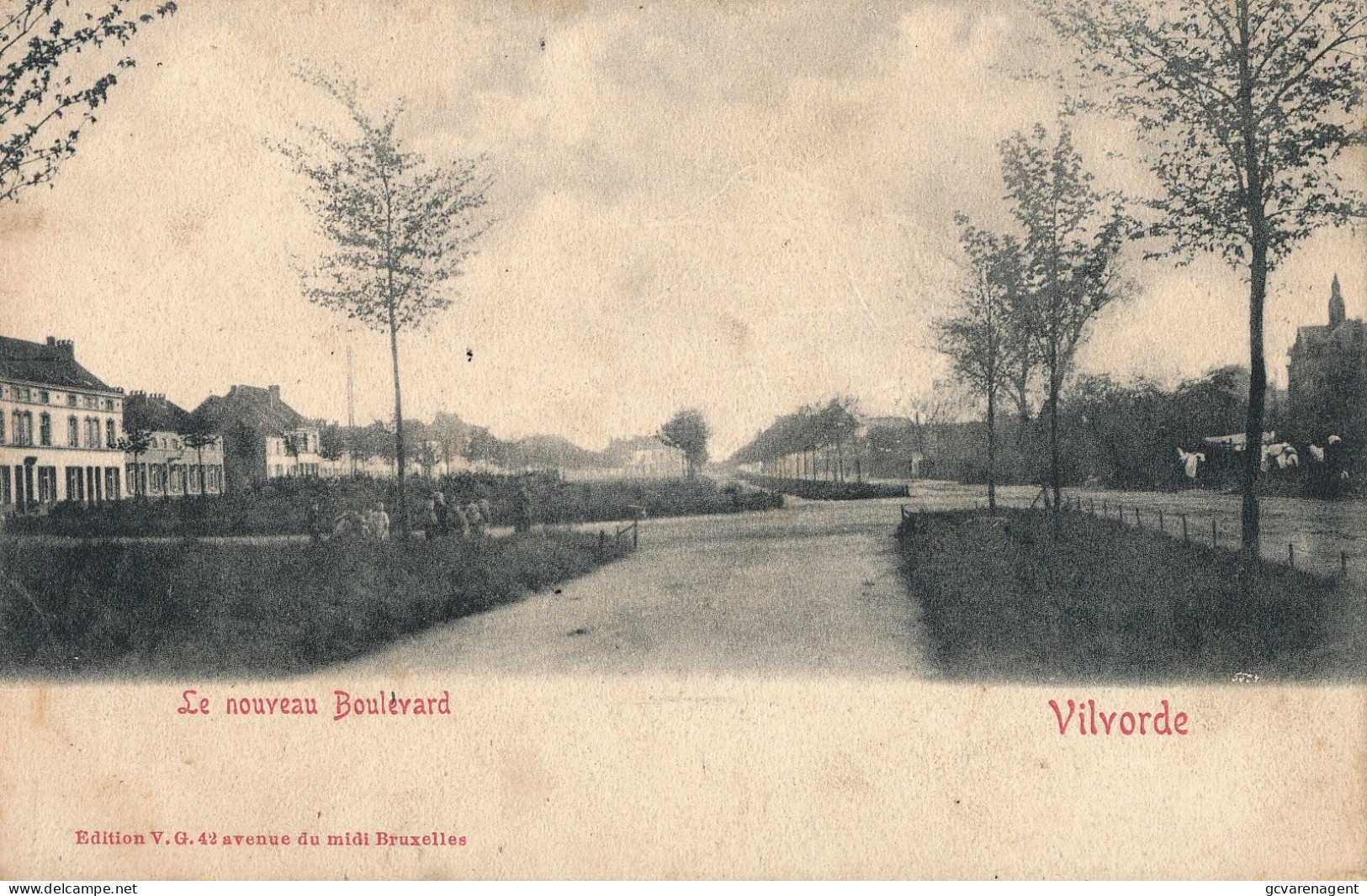 VILVORDE  LE NOUVEAU BOULEVARD            2 SCANS - Vilvoorde