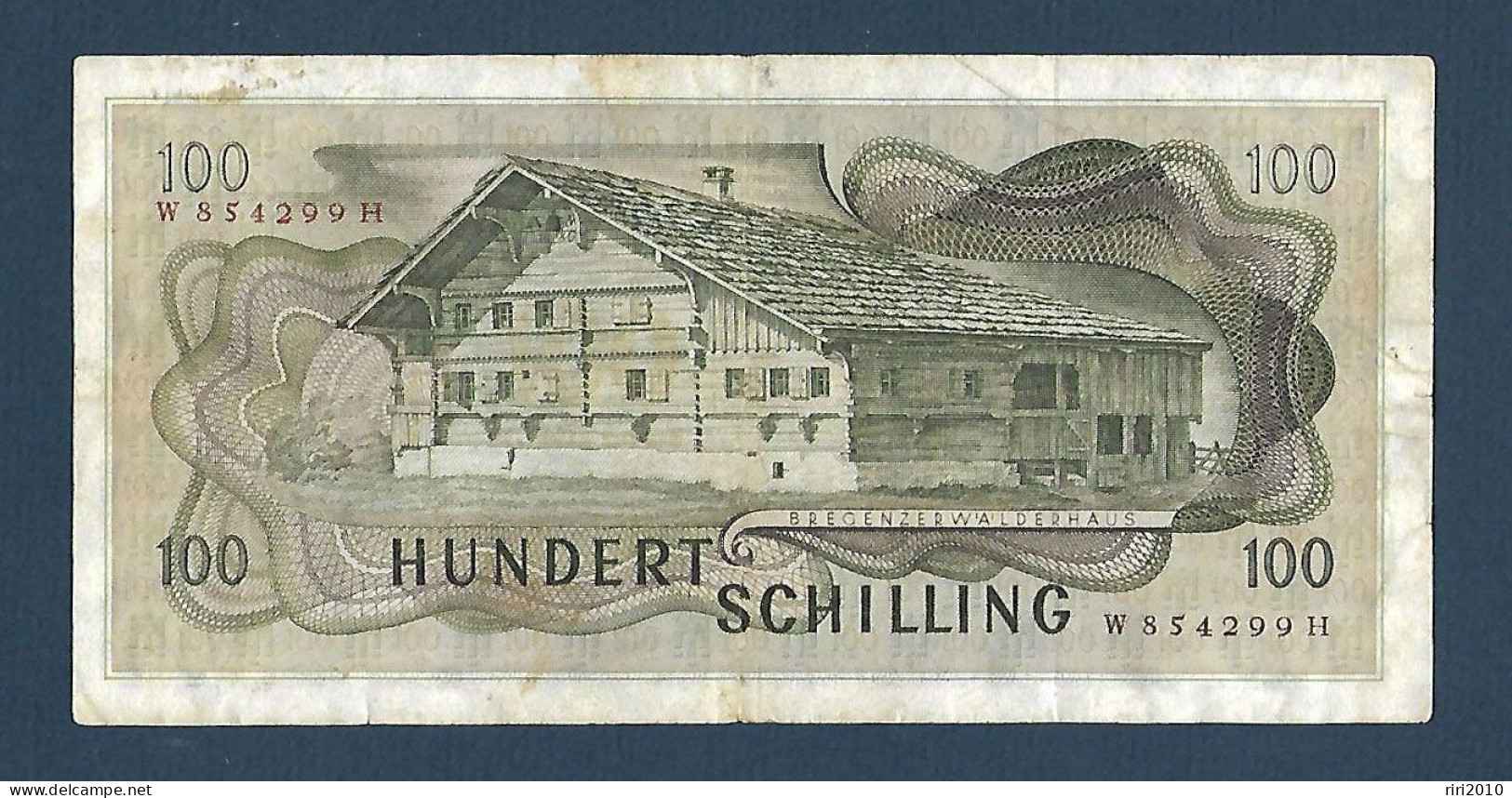 Autriche - Billet De 100 Schilling 1969 - Oesterreich