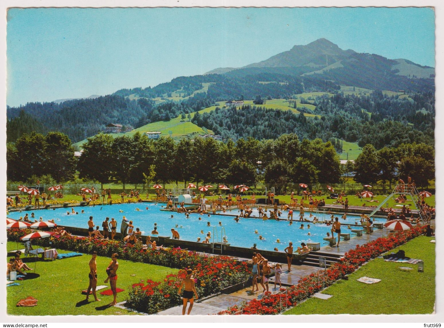 AK 200269 AUSTRIA - St. Johann I. Tirol - Schwimmbad - St. Johann In Tirol