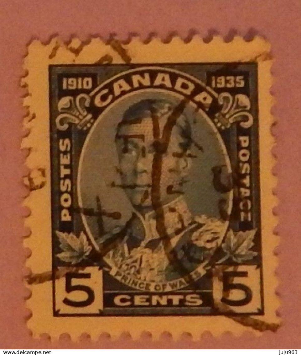 CANADA YT 176 OBLITERE " PRINCE DE GALLES" ANNÉE 1935 - Oblitérés