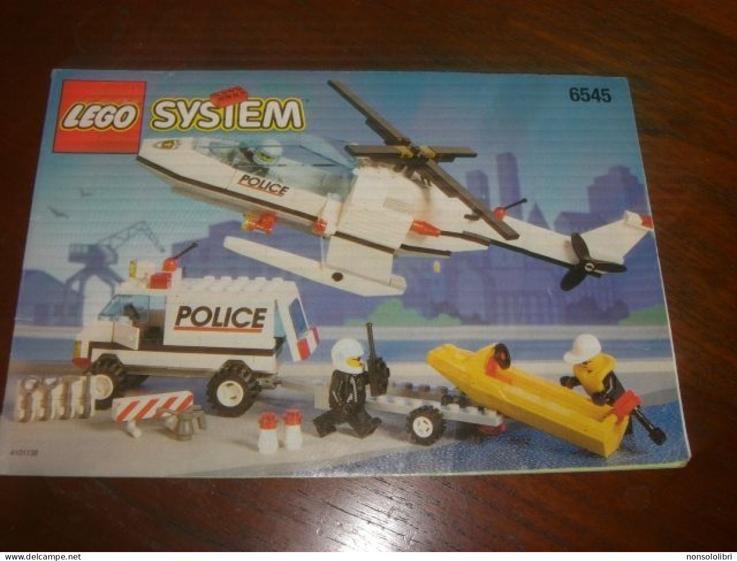 LIBRETTO LEGO SYSTEM POLICE 6545 - Lego System