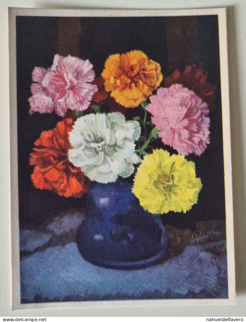 PH - PHOTO DESSINÉE - Couleur Des Photos - Fleurs Dans Un Vase - Gegenstände