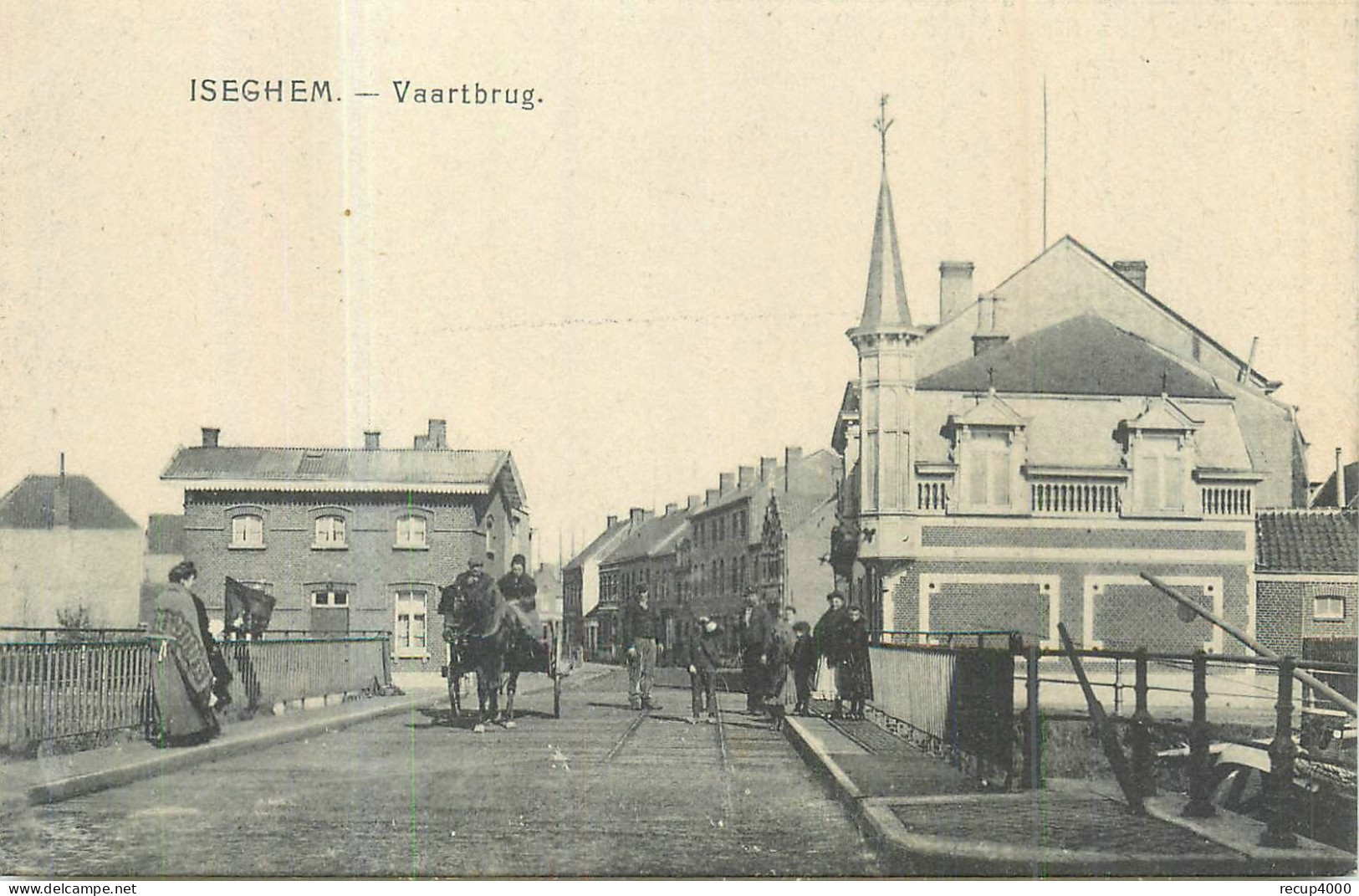 BELGIQUE  Izegem  Iseghem  Vaartbrug  2scans - Izegem