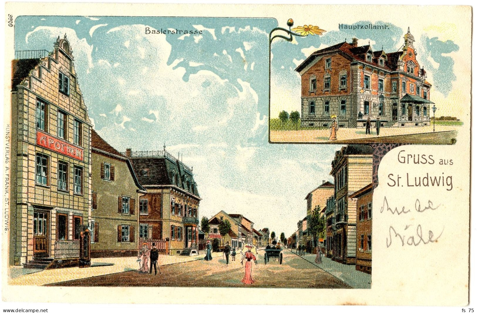 68 - HAUT RHIN - SAINT LOUIS - 5 CARTES - Saint Louis