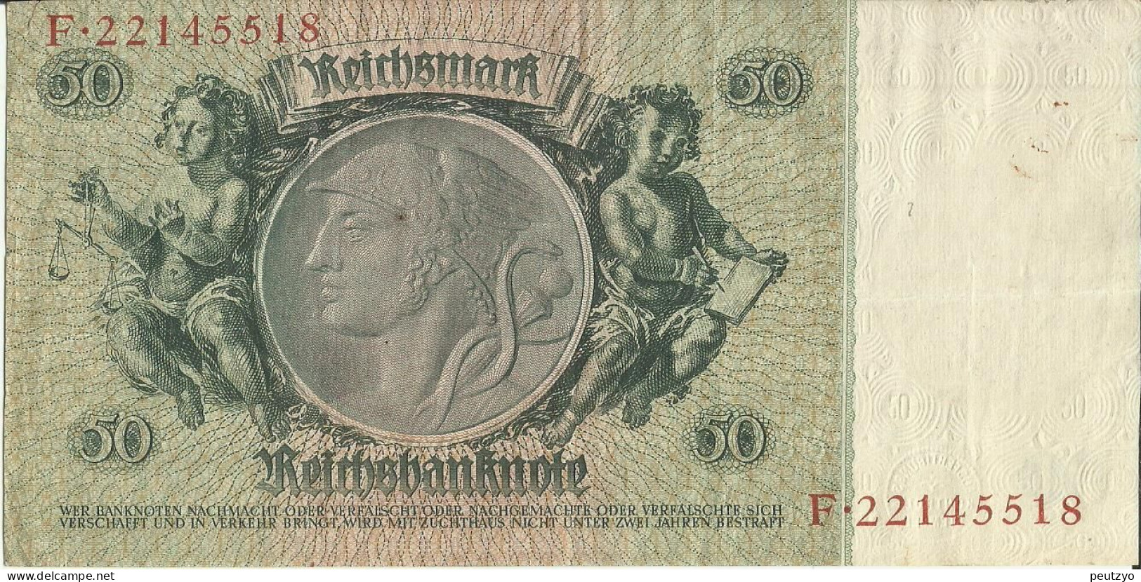 50 Reichsmark 1933 Allemagne  F221  A83 - 50 Mark