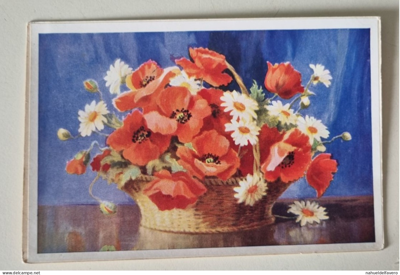 PH - PHOTO DESSINÉE - Couleur Des Photos - Fleurs Dans Un Vase - Gegenstände