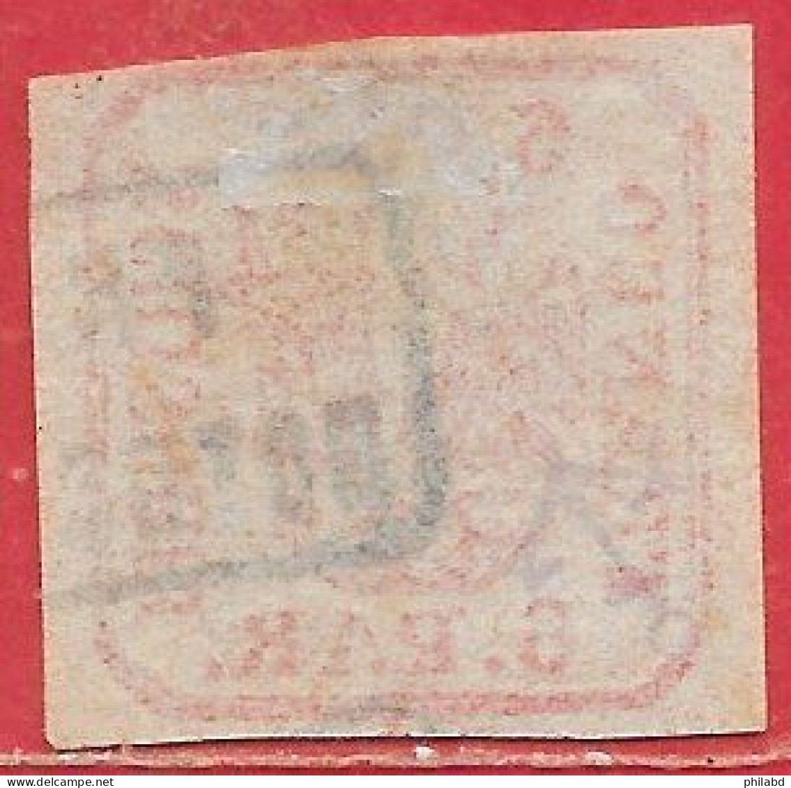 Roumanie N°9a 6p Carmin 1862-64 O - 1858-1880 Moldavië & Prinsdom