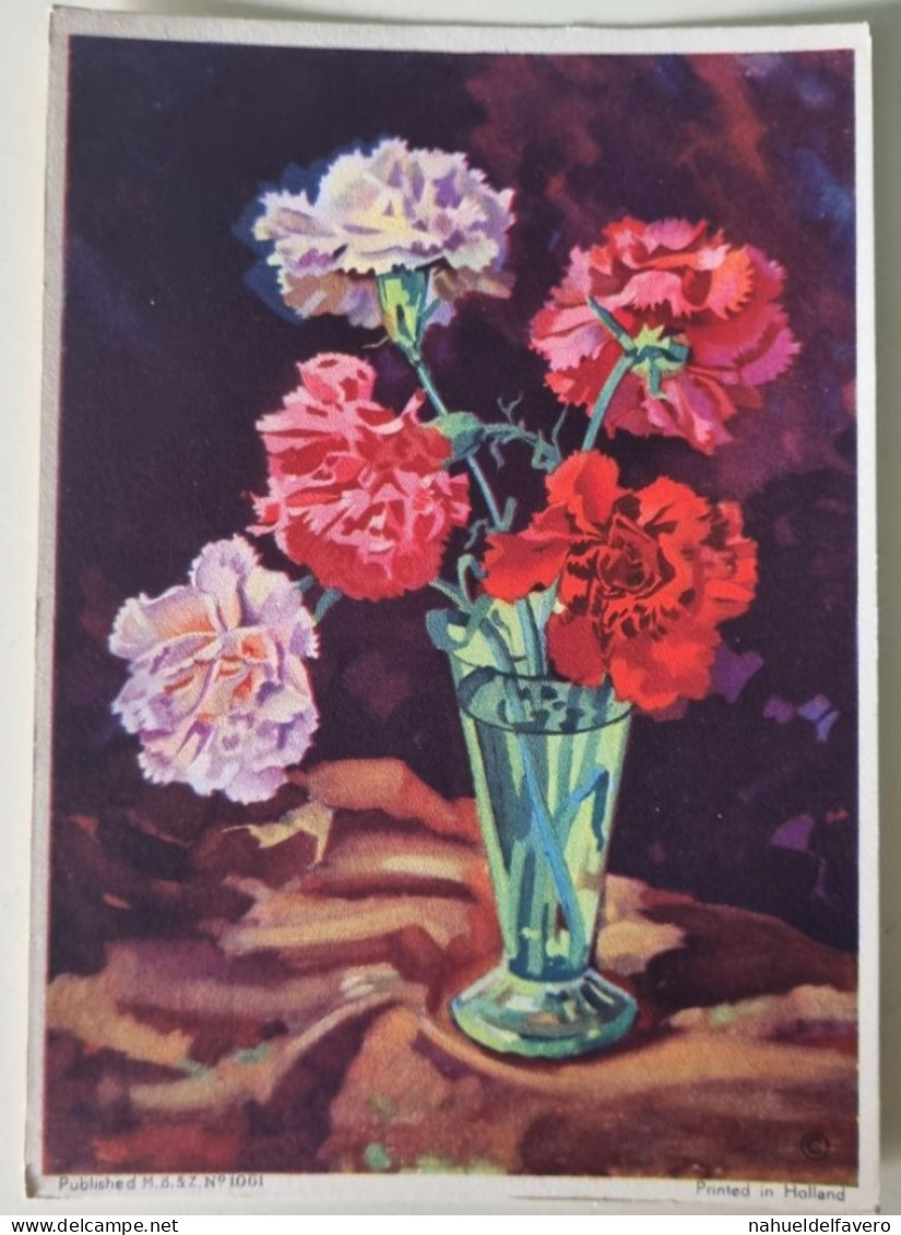 PH - PHOTO DESSINÉE - Couleur Des Photos - Fleurs Dans Un Vase - Gegenstände