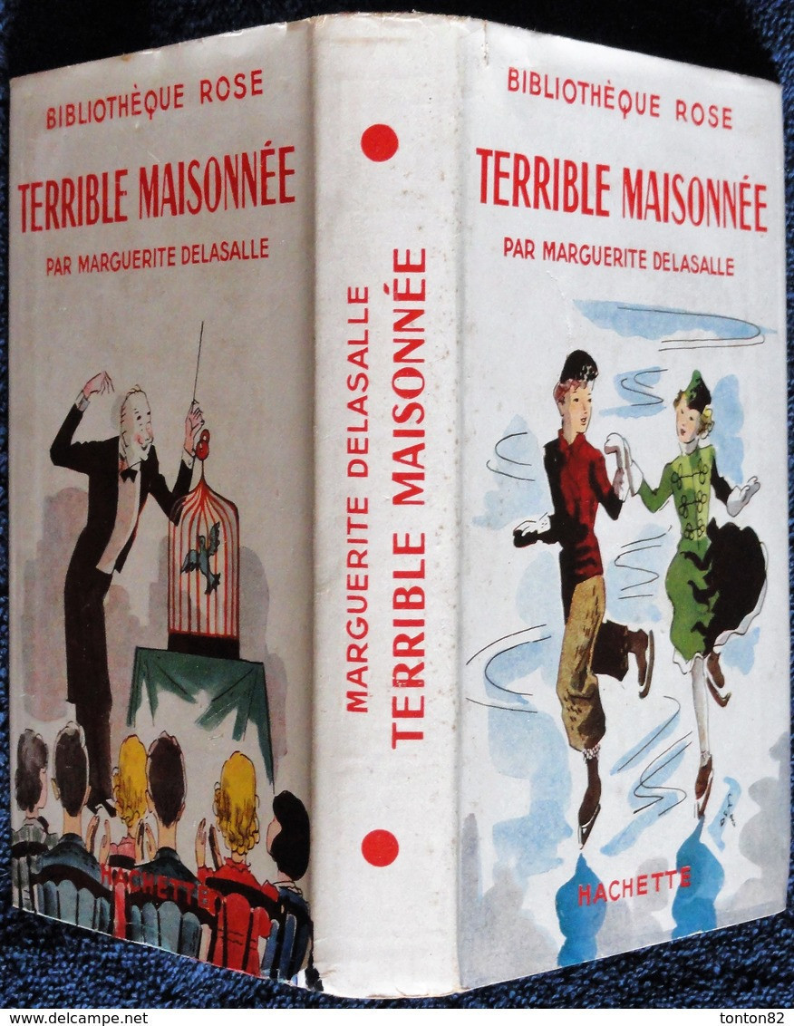 Marguerite Delasalle -Terrible Maisonnée - Bibliothèque Rose Illustrée - Avec Jaquette - ( 1953 ) . - Bibliothèque Rose