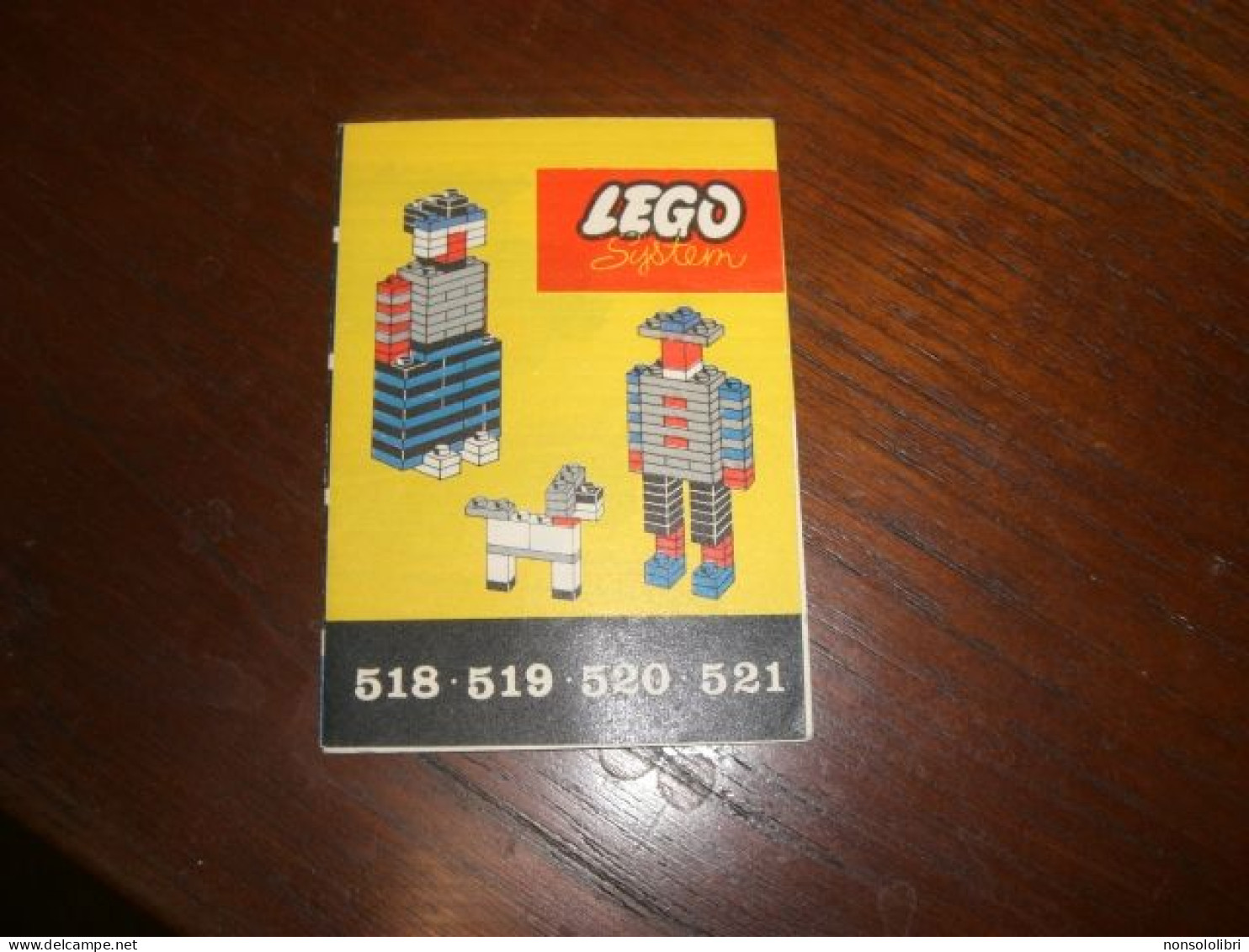 DEPLIANT LEGO SYSTEM 518-519-520-521 - Lego System