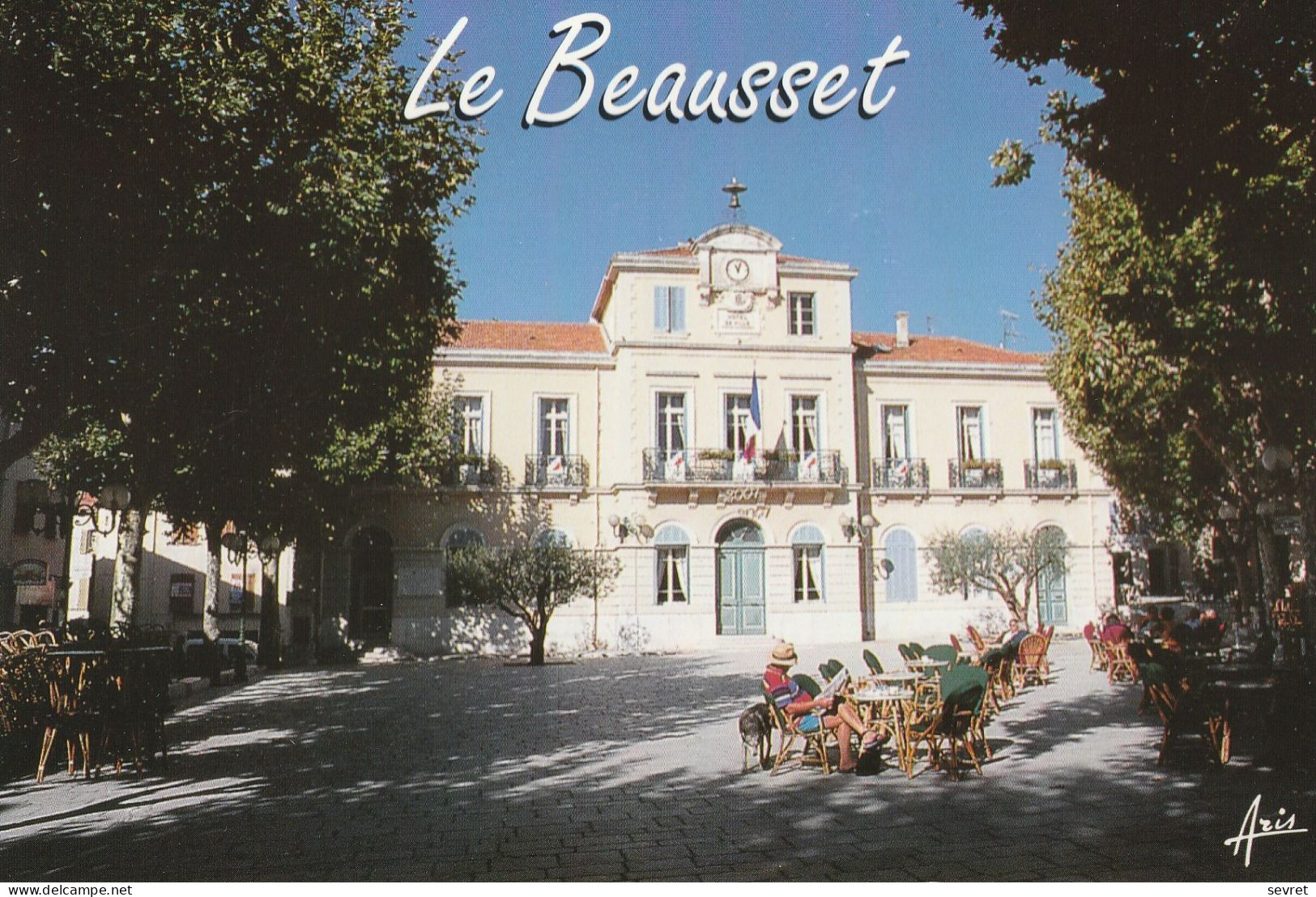 LE BEAUSSET. - La Place Du Village. Carte RARE - Le Beausset