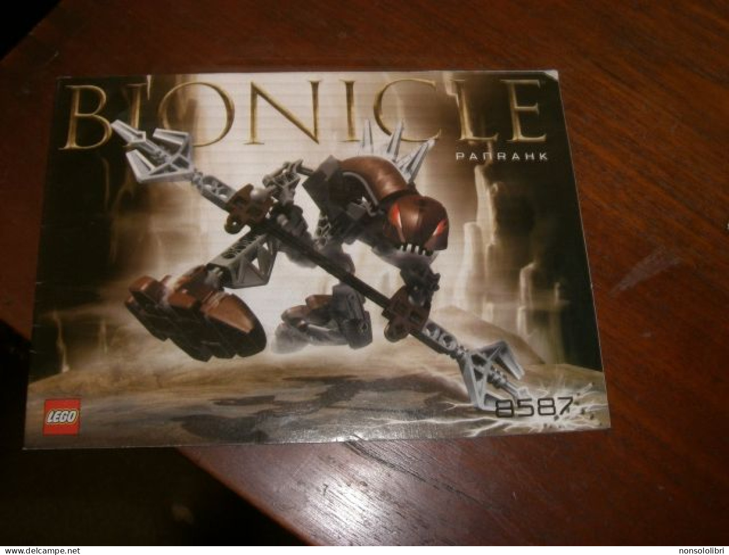 LIBRETTO ISTRUZIONI LEGO 8587 BIONICLE - Lego System