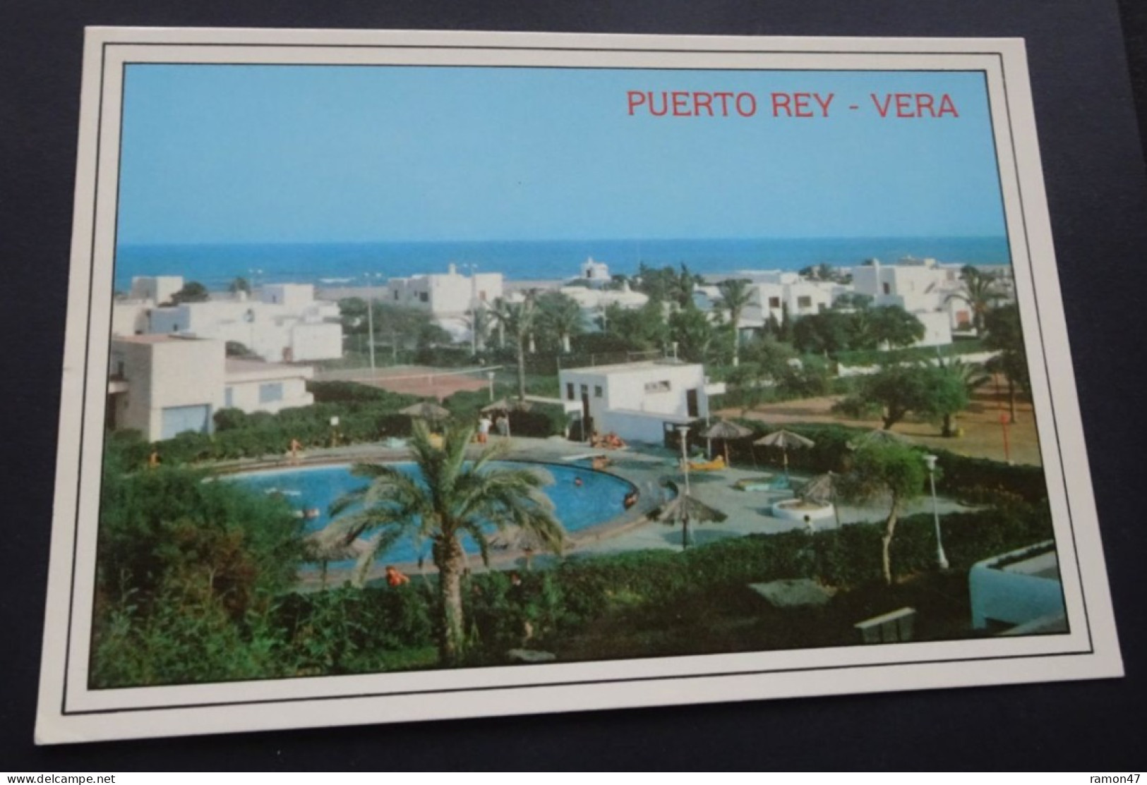 Almeria - Puerto Rey - Vera - Vista Parcial - Postales Hnos Galiana, Benidorm - Almería