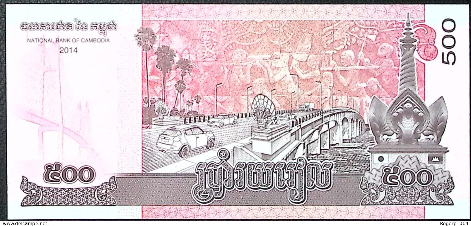 CAMBODGE/CAMBODIA * 500 Riels * Date 2014 * Etat/Grade NEUF/UNC * - Cambodge