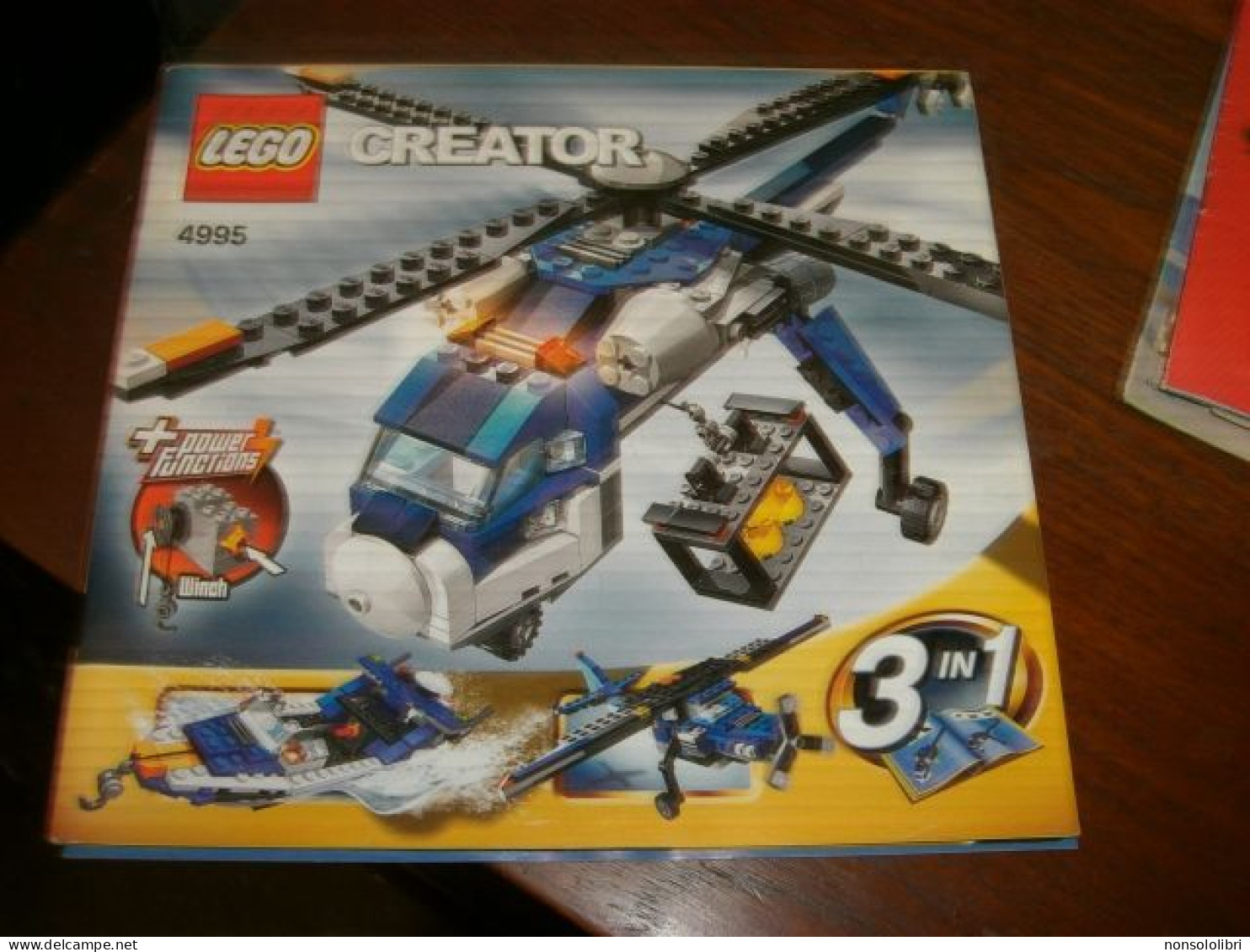 LIBRETTO ISTRUZIONI LEGO CREATOR 4995 - Non Classificati
