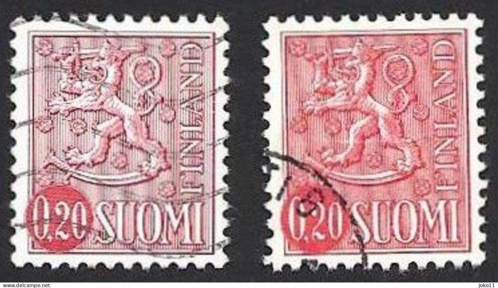 Finnland, 1963, Mi.-Nr. 559 Type Il X+y, Gestempelt - Used Stamps