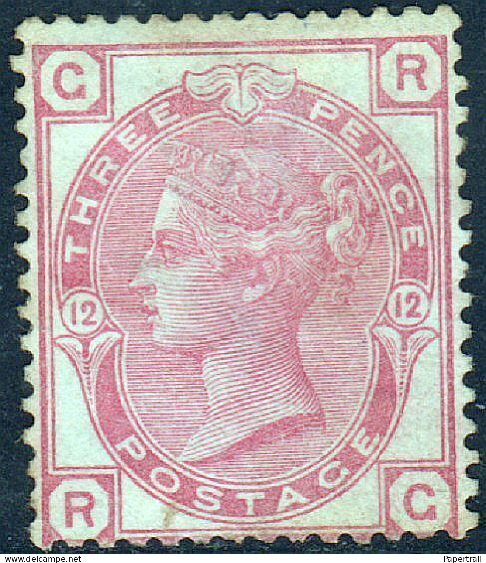 38 - SG: 144,Plate 12 MNG 1873 - Unused Stamps