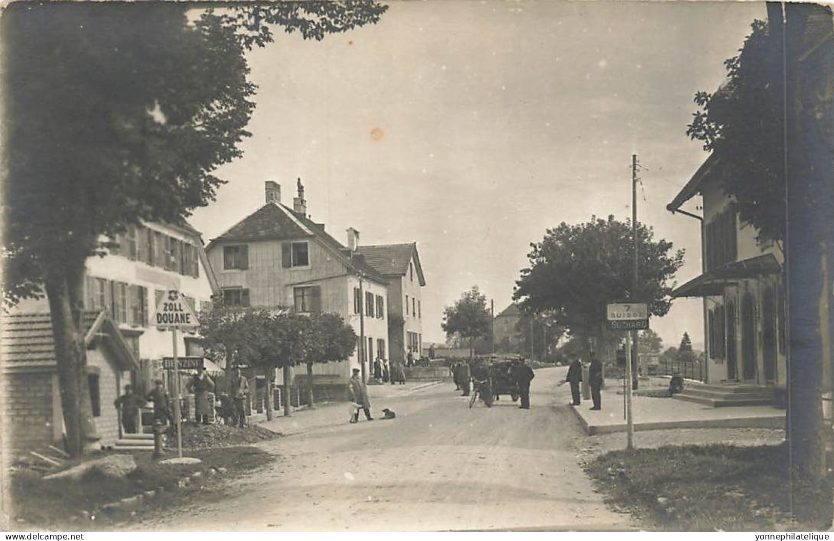 TOP - SUISSE - NE - NEUCHATEL - LES VERRIÈRES - Carte Photo Poste De Douane (Sui-138) - Les Verrières